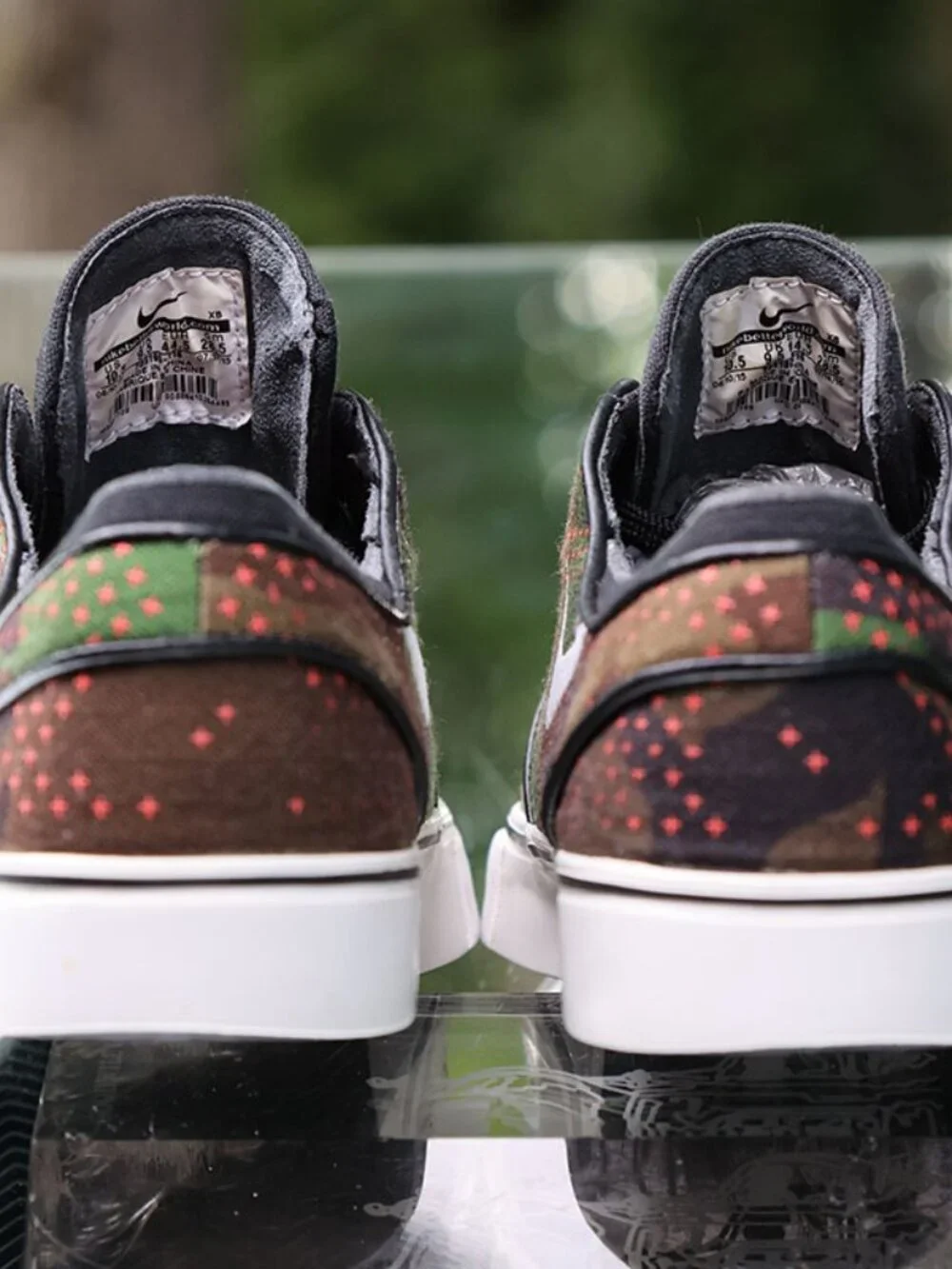 Nike Zoom Stefan Janoski Canvas Camo Polka Dot